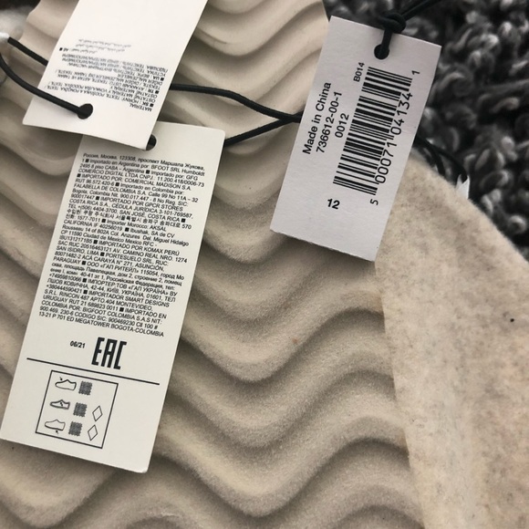 NEW GAP Cozy Clogs, Ivory Frost - Picture 6 of 11